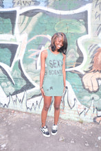 Load image into Gallery viewer, &quot;MISS SKYLARK&quot; [LIMITED FADED GREEN] BEATER DRESS
